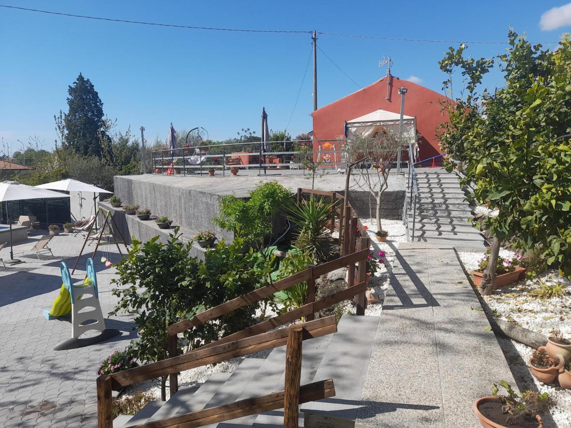 Villa Sikelia Etna House Zafferana Etnea Exterior foto