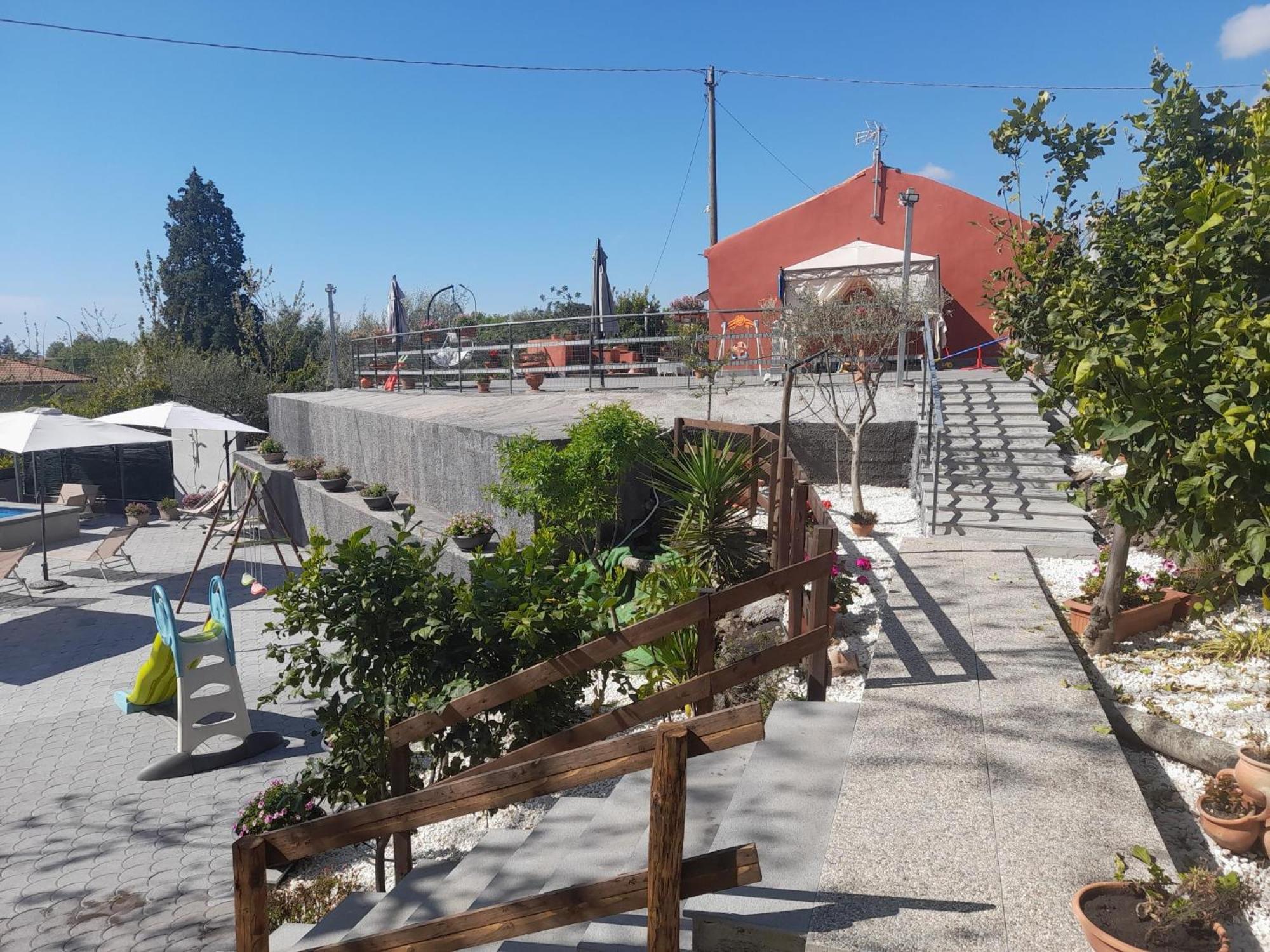 Villa Sikelia Etna House Zafferana Etnea Exterior foto