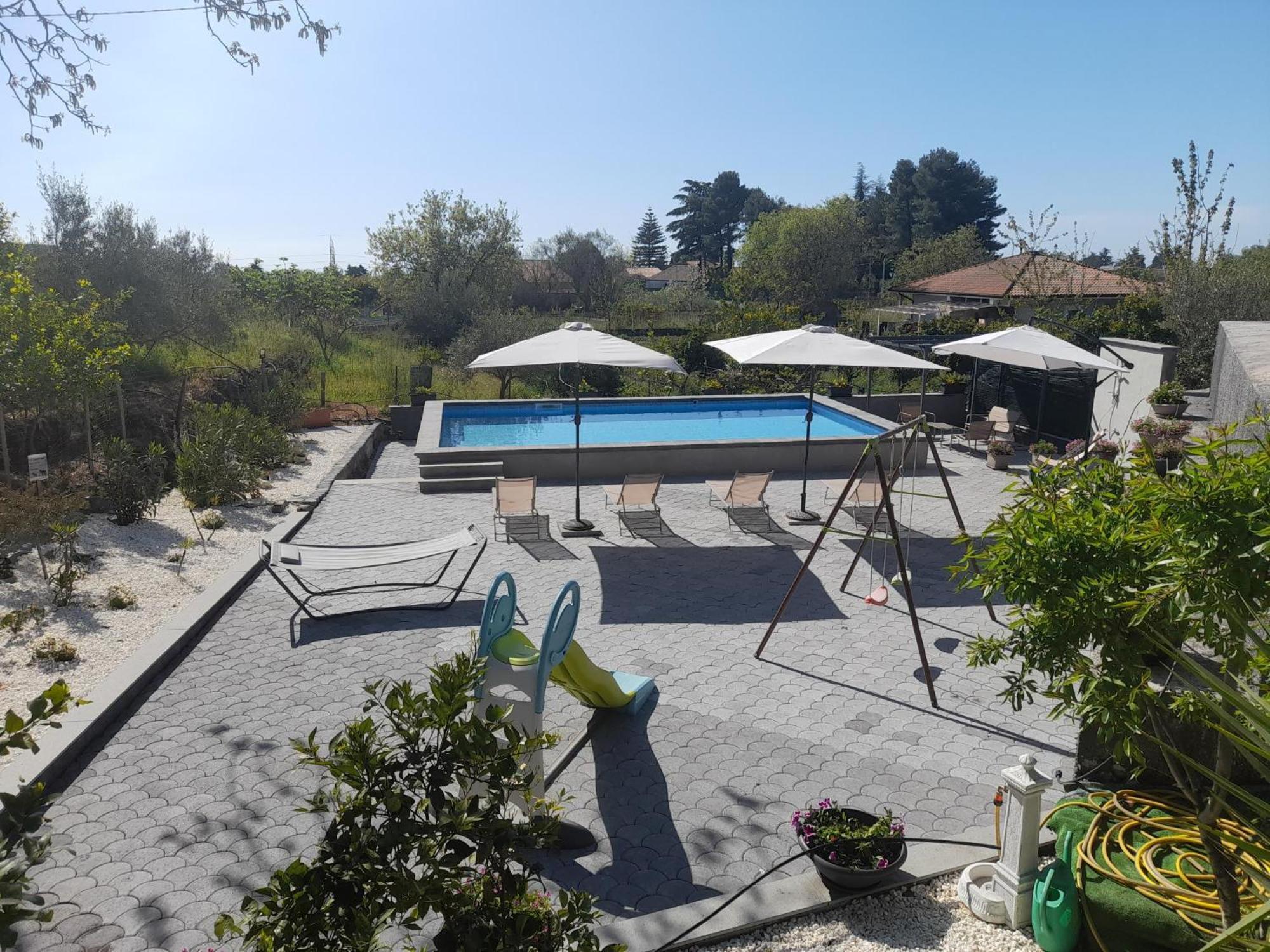 Villa Sikelia Etna House Zafferana Etnea Exterior foto